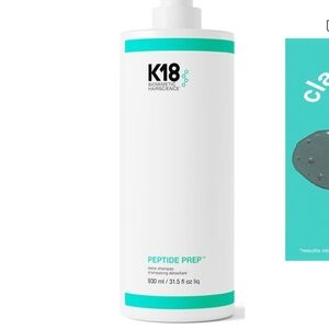 K18 Biomimetic Hairscience Peptide Prep Shampoo - White